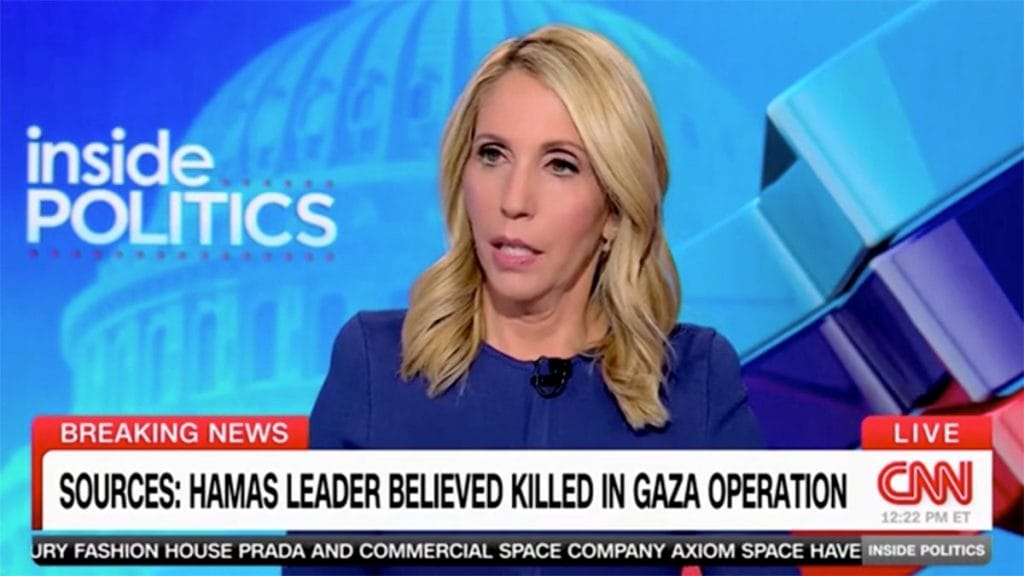 Internet InfoMedia cnn host calls biden foreign policy a mess suggests israel killing hamas leader could help harris