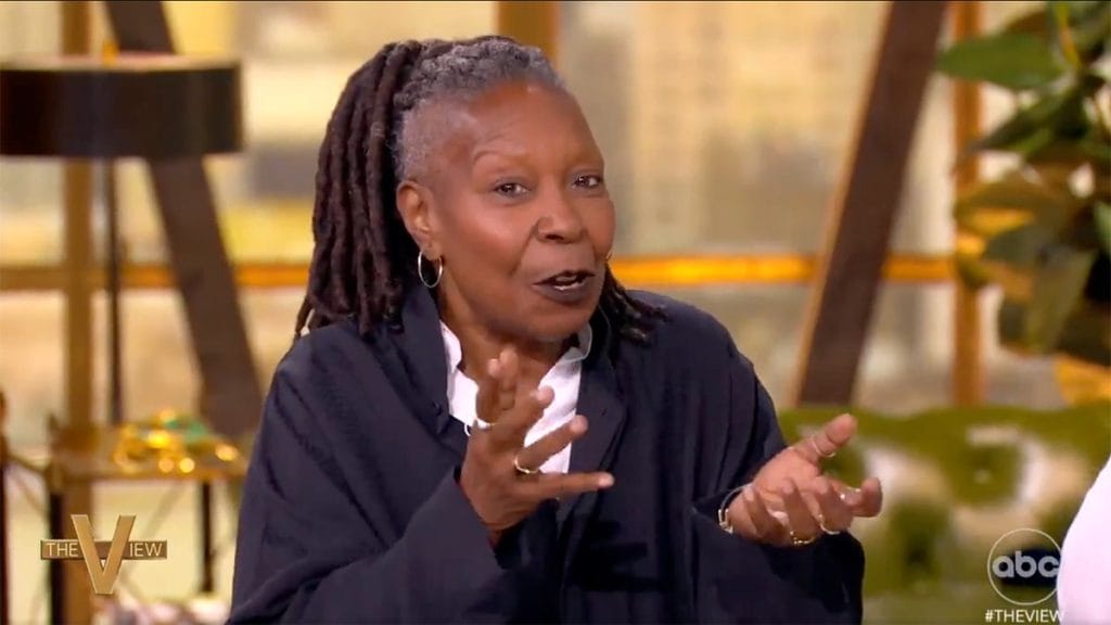 Internet InfoMedia confident whoopi goldberg introduces kamala harris on the view as the next president of the united states