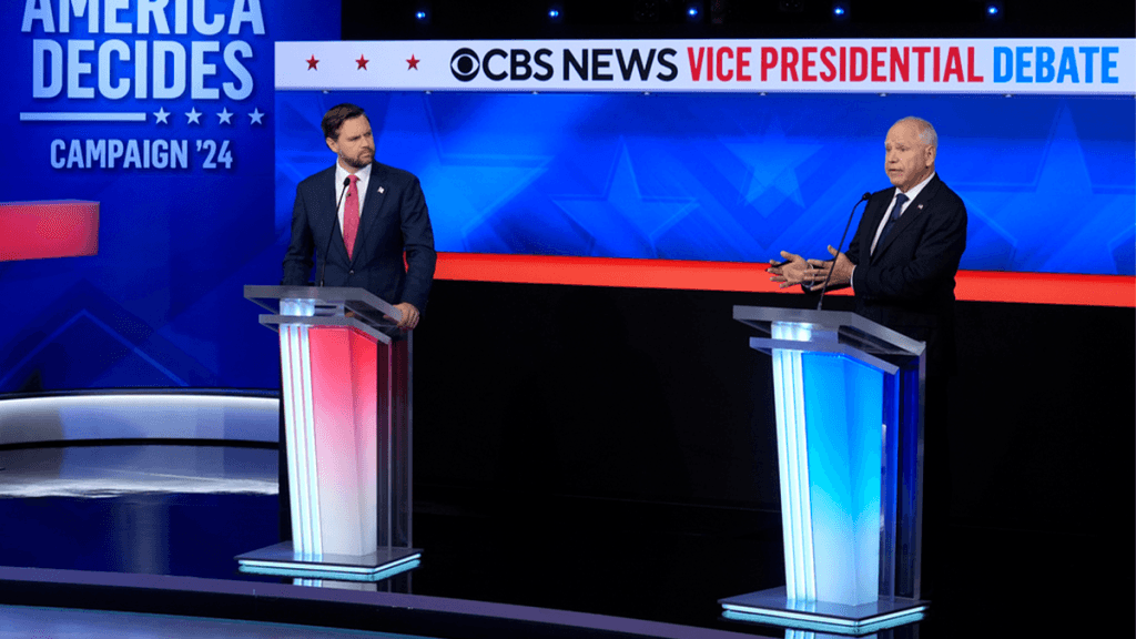 Internet InfoMedia jd vance reminds cbs moderators of debate rules after they try to fact check him