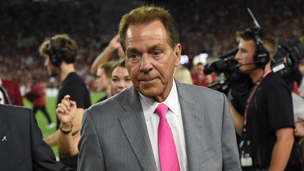 Internet InfoMedia nick saban lambasts spate of players faking injuries in college football this is the integrity of the game