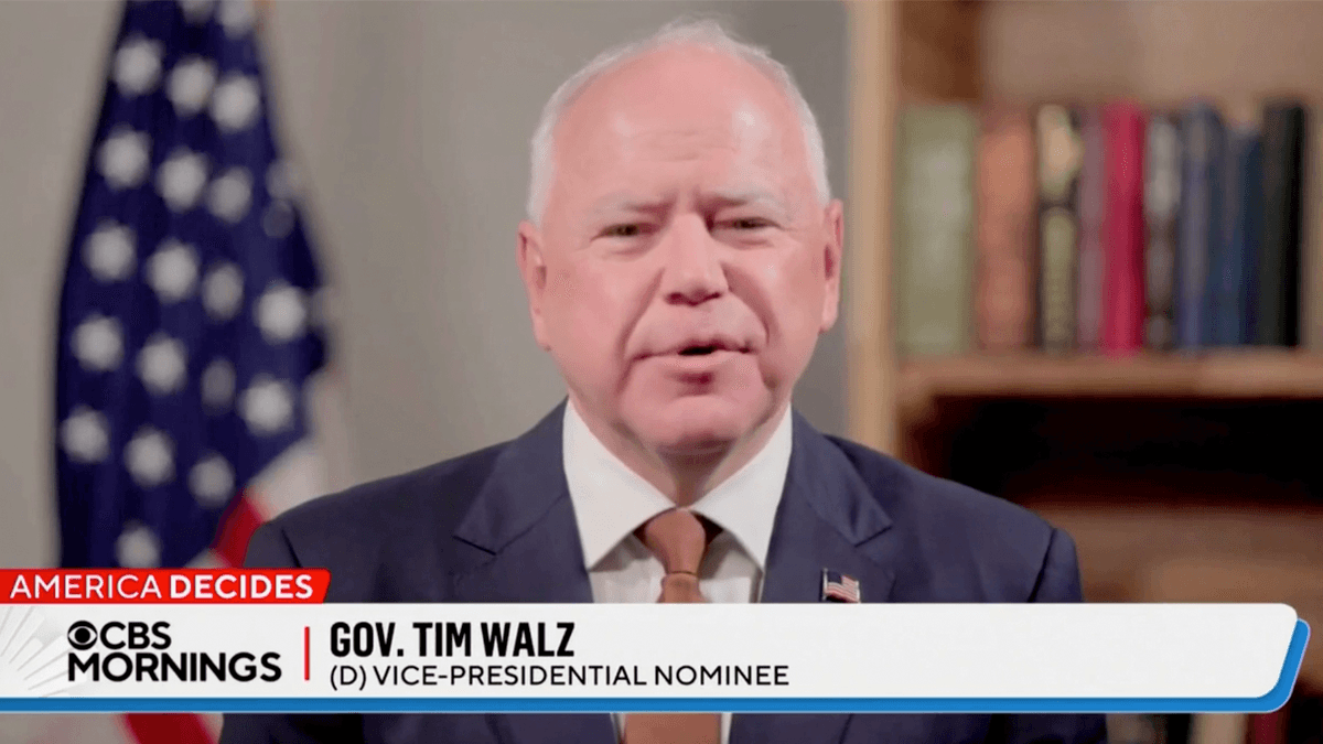 Internet InfoMedia walz denies that bidens garbage comments undermine harris unity message