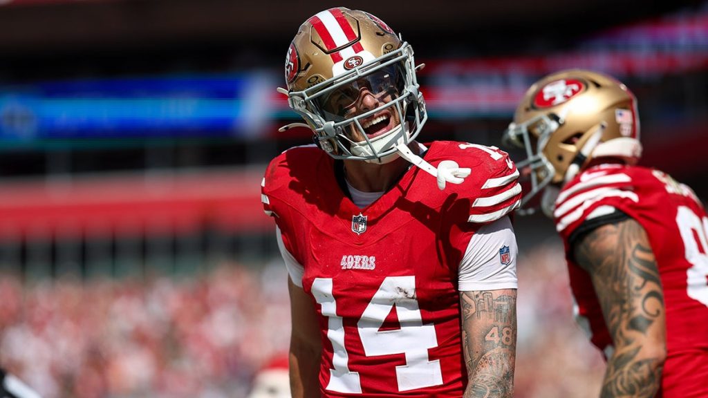 Internet InfoMedia 49ers brock purdy lauds ricky pearsall as toughest guy i know after breakthrough touchdown