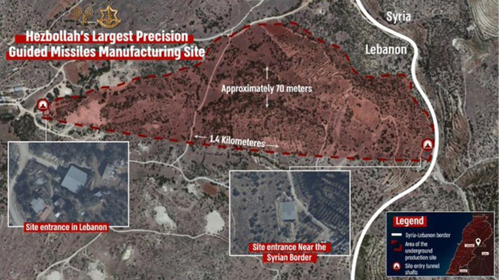 Internet InfoMedia israel destroys hezbollahs largest precision guided missiles manufacturing site as group vows to fight