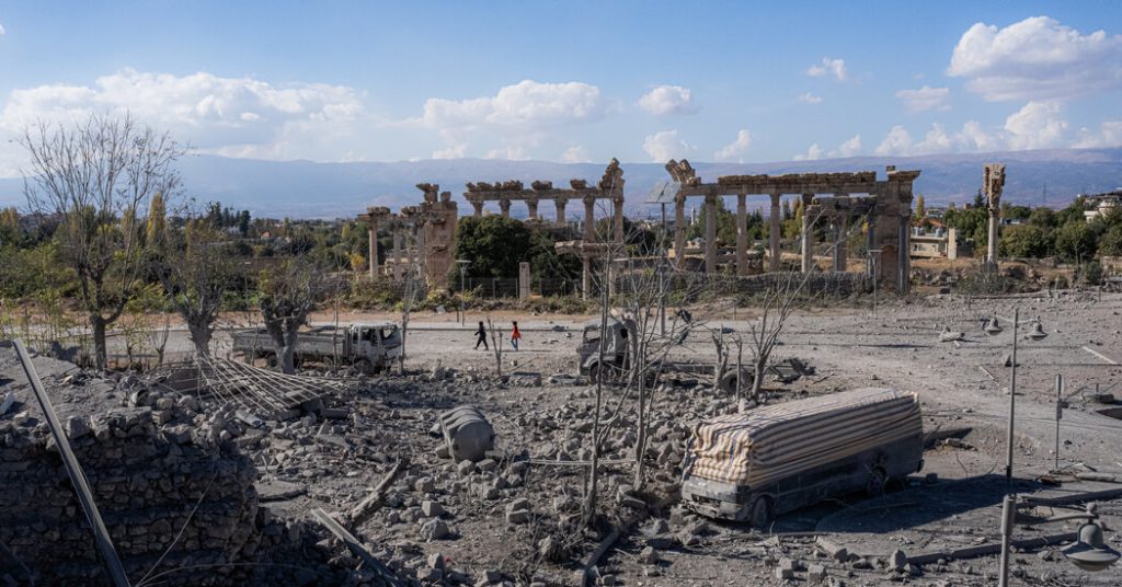 Internet InfoMedia israeli strikes threaten lebanons archaeological treasures