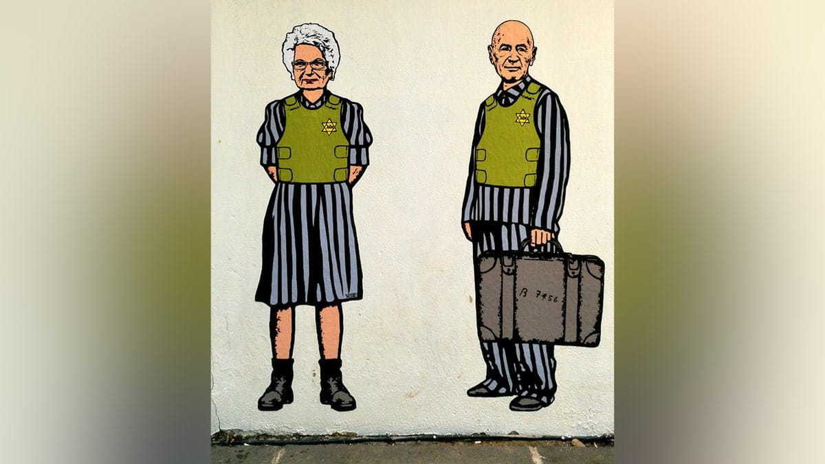 Italian mural of Holocaust survivors defaced in act of antisemitism: 'Damages walls but not history' Internet InfoMedia italian mural of holocaust survivors defaced in act of antisemitism damages walls but not history