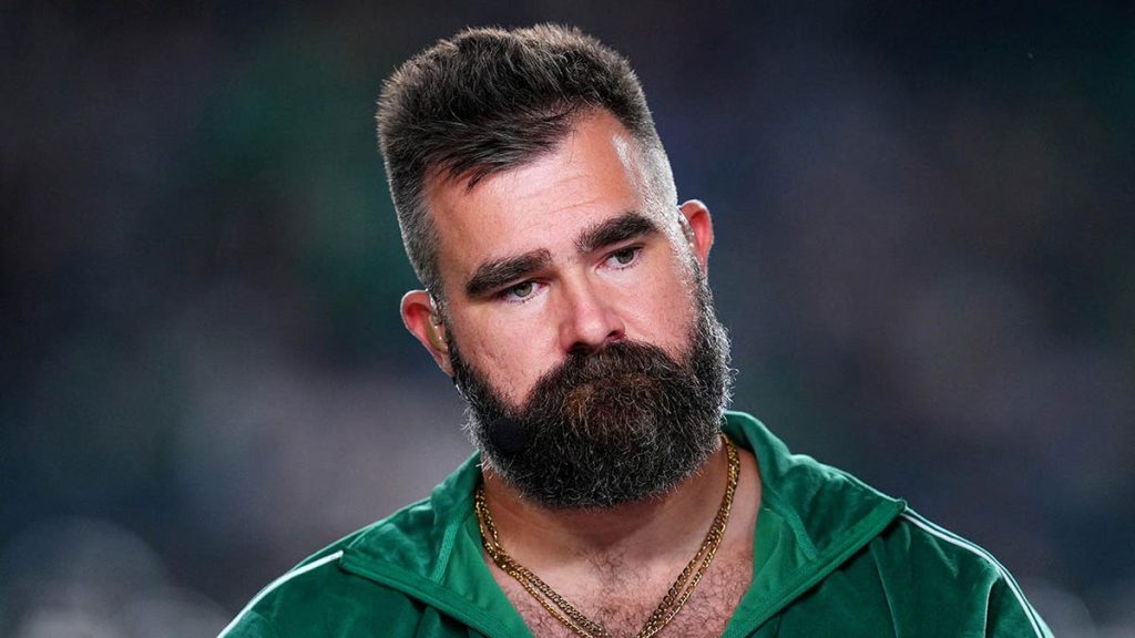 Internet InfoMedia jason kelce smashes penn state fans phone for using homophobic slur to attack travis kelce taylor swift