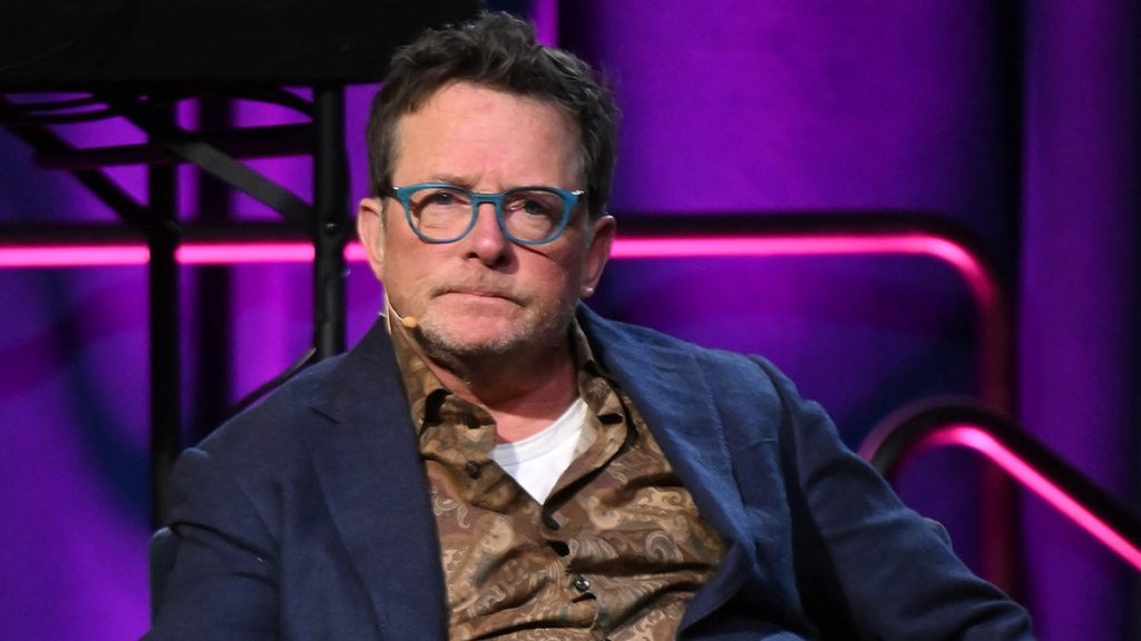 Internet InfoMedia michael j fox admits its hard for me to maintain humor during parkinsons battle