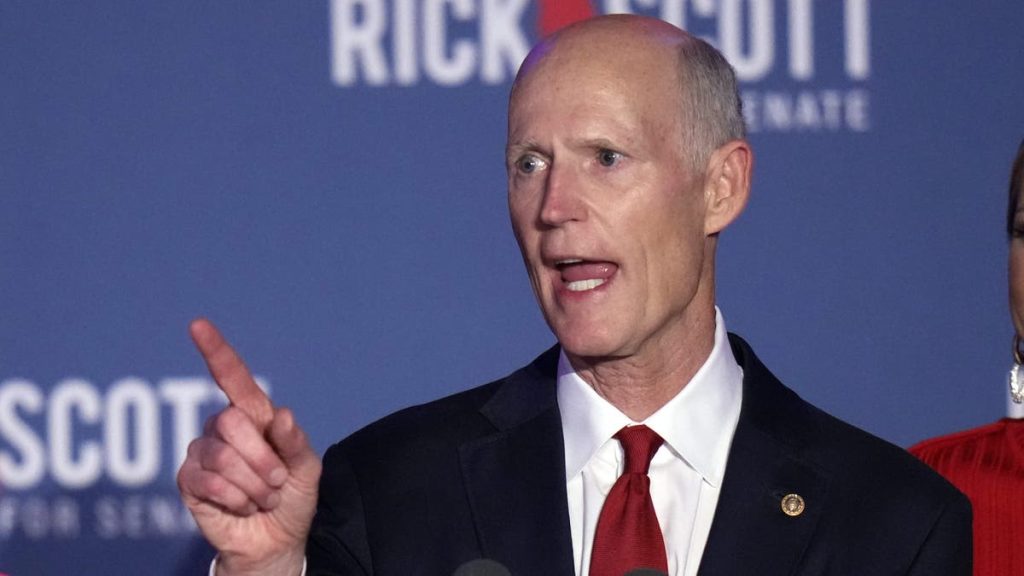 Internet InfoMedia scott touts deal guy background in bid for senate majority leader