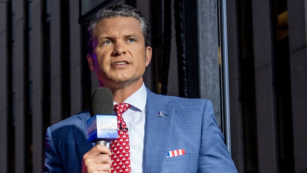 Internet InfoMedia trump nominates pete hegseth to serve as defense secretary