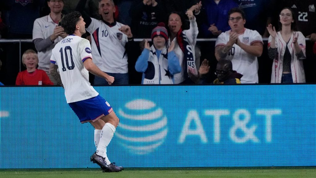 Internet InfoMedia us soccer star christian pulisic nails trumps dance move after goal