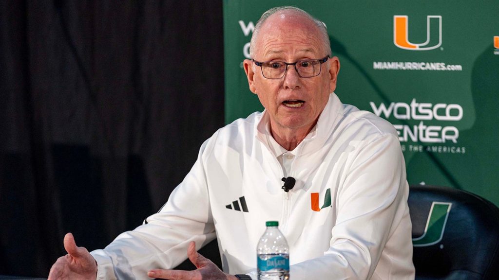 Internet InfoMedia former miami basketball coach jim larranaga left exhausted by nils impact on college sports