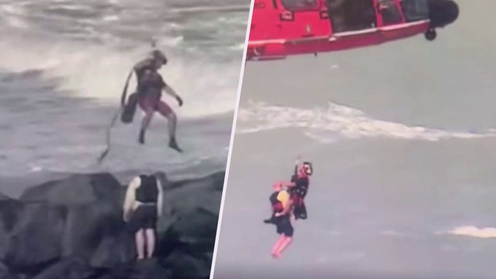 Internet InfoMedia missing florida jet skier found clinging to rocks off st lucie inlet in dramatic rescue video