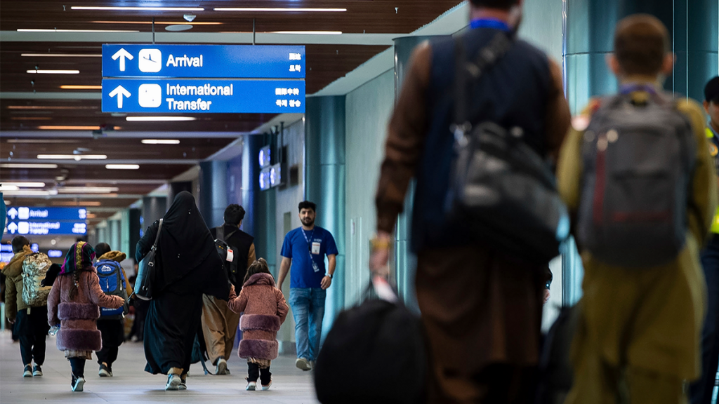 Internet InfoMedia afghans land in the philippines for visa processing ahead of resettlement in us