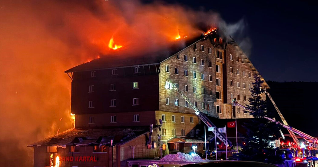 At Least 10 Are Killed in Fire at Ski Resort in Turkey Internet InfoMedia at least 10 are killed in fire at ski resort in turkey