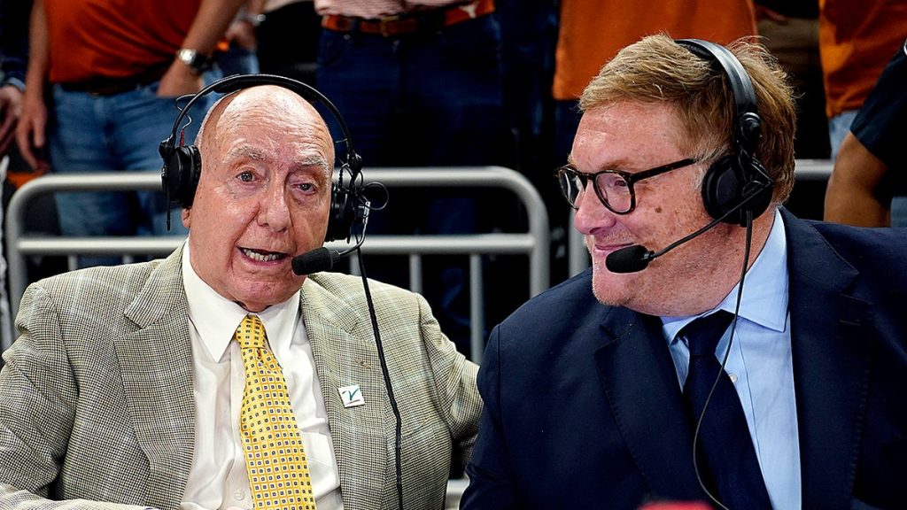 Internet InfoMedia broadcast legend dick vitale says vocal cords are cancer free could return to work soon