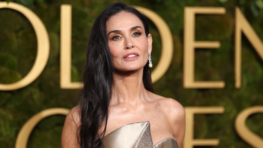 Internet InfoMedia demi moore wins first golden globe after nearly quitting acting career