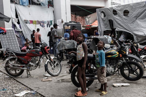 Internet InfoMedia gunfire and bandits make school an impossible dream for haitian children