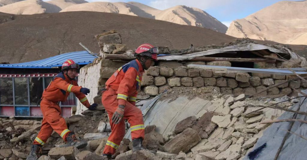 Internet InfoMedia in tibet earthquake survivors face freezing weather conditions