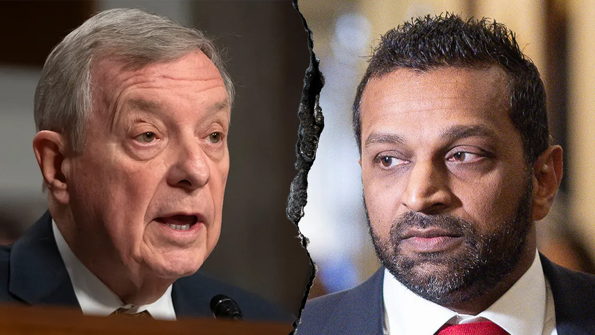 Internet InfoMedia kash patel flips script on dem senator after being grilled on j6 pardons brutal reality check