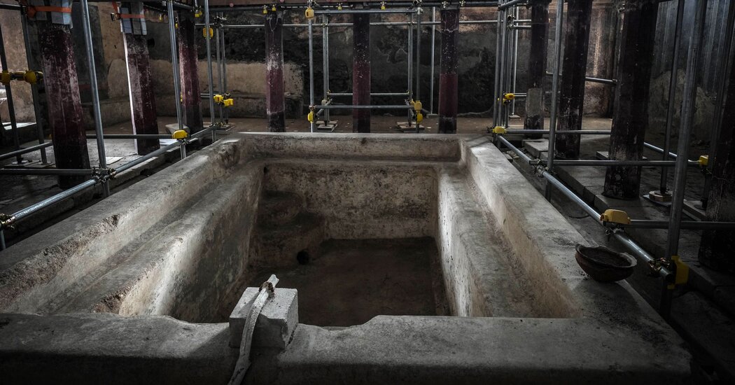 Internet InfoMedia lifestyles of the rich and ancient some in pompeii even had a home spa