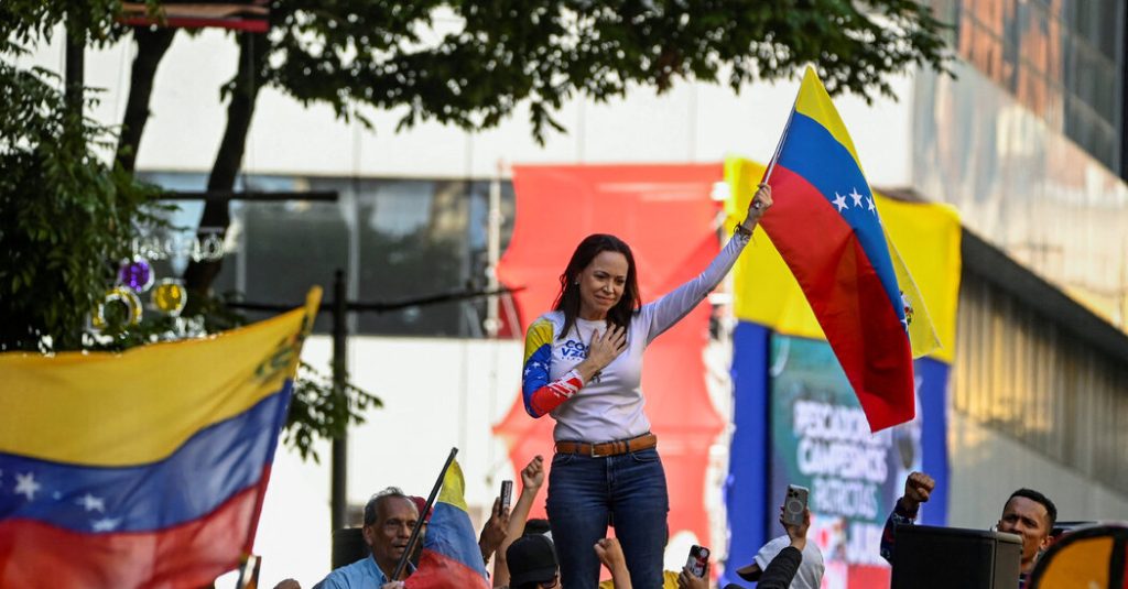 Internet InfoMedia venezuelas opposition leader maria corina machado is freed after being detained