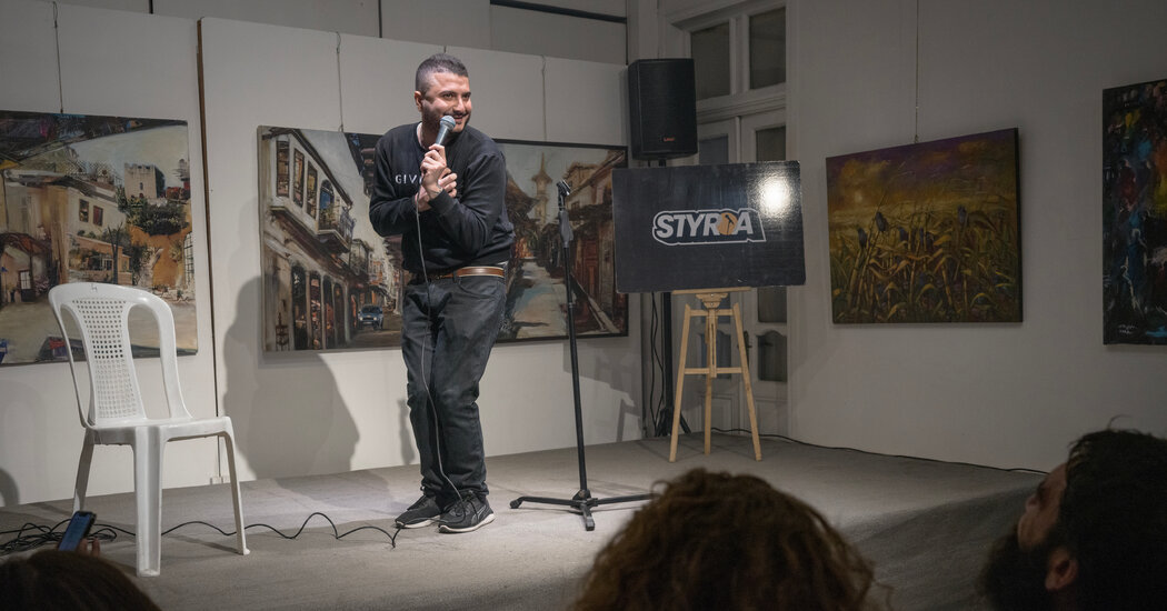 Internet InfoMedia al assad becomes a punchline in syrias comedy scene