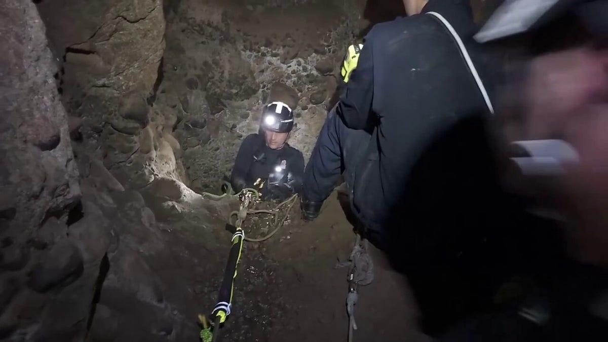Crews rescue teen from 50-foot-deep California mineshaft: Watch Internet InfoMedia crews rescue teen from 50 foot deep california mineshaft watch