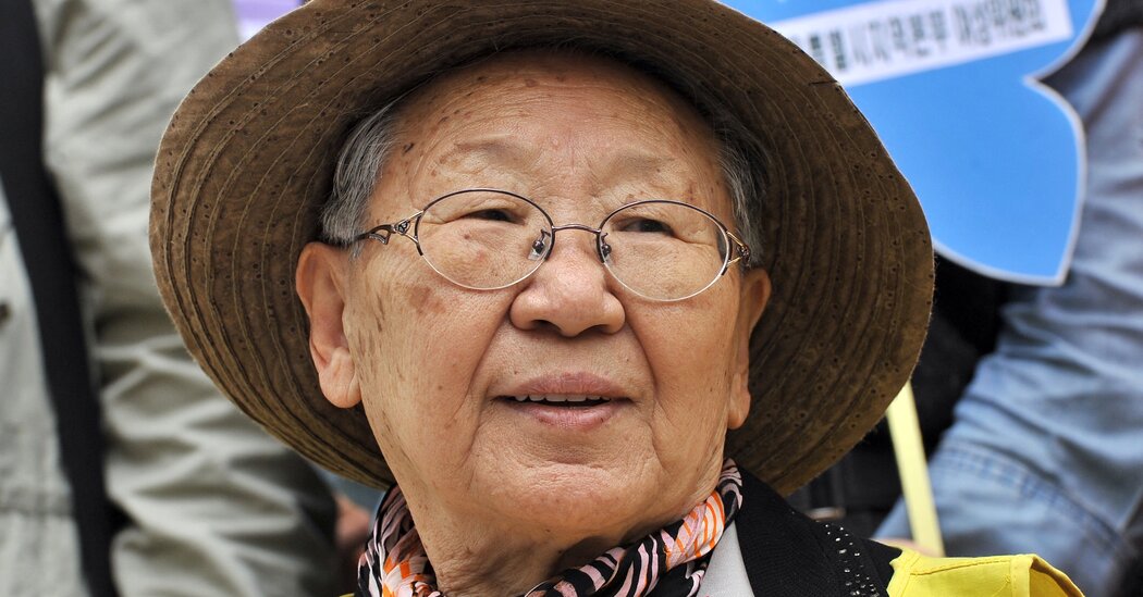 Internet InfoMedia korean victim of wwii sex slavery who fought for japans apology dies