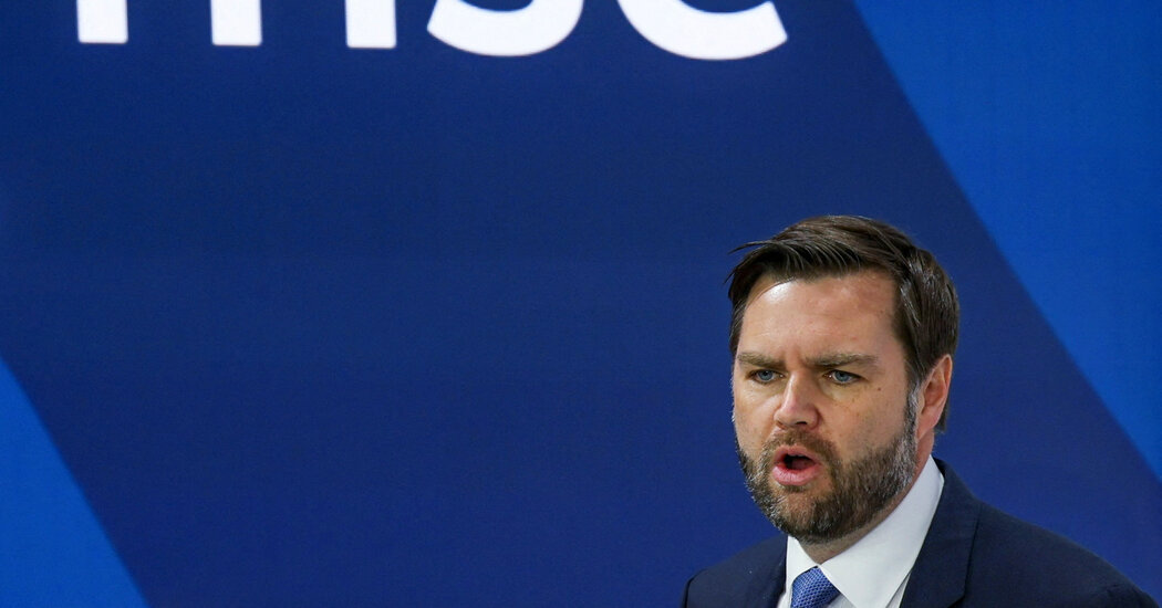 Live Updates: In Speech to Europeans, Vance Signals Support for Far-Right Parties Internet InfoMedia live updates in speech to europeans vance signals support for far right parties