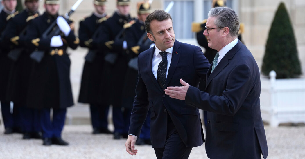 Internet InfoMedia macron and starmer have played trumps game before but the rules are changing