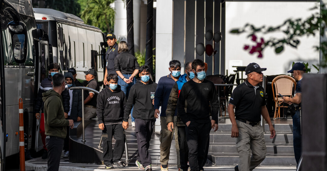 Migrants Deported to Panama by Trump Administration Taken to Jungle Camp Internet InfoMedia migrants deported to panama by trump administration taken to jungle camp