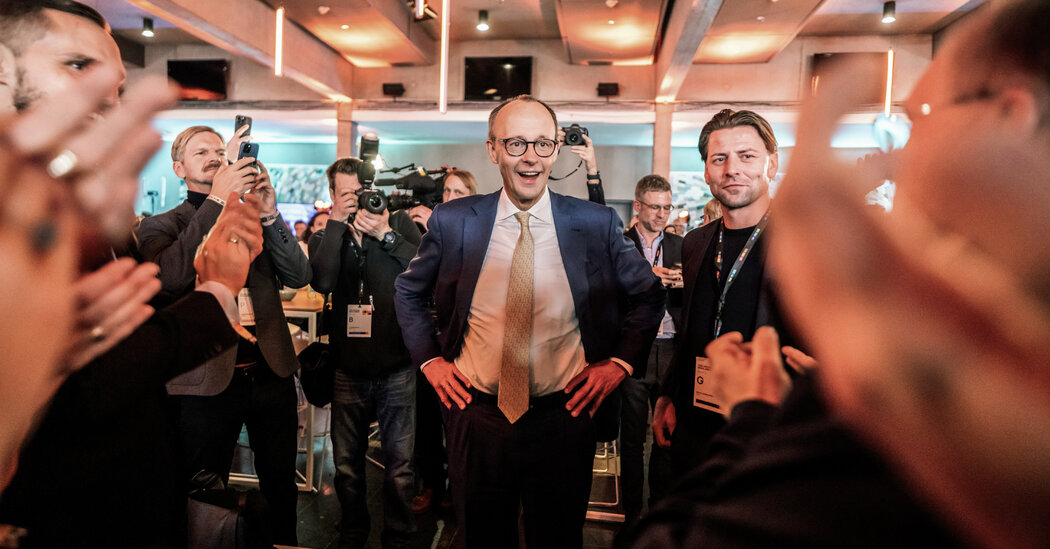 Next Likely Chancellor Promises a Tougher Germany Internet InfoMedia next likely chancellor promises a tougher germany