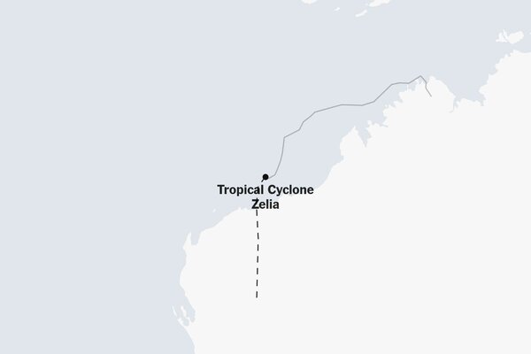 Internet InfoMedia tropical cyclone zelia heads toward australias pilbara