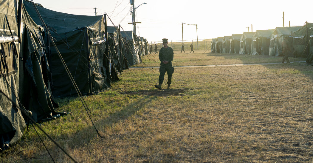 Internet InfoMedia trump administration abruptly clears out migrants it sent to guantanamo