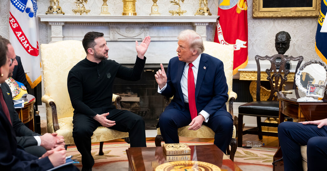 Trump Administration Live Updates: Trump and Vance Loudly Berate Zelensky in Oval Office Internet InfoMedia trump administration live updates trump and vance loudly berate zelensky in oval office