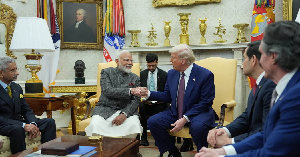 Internet InfoMedia trump and modi shove disputes into background in white house visit