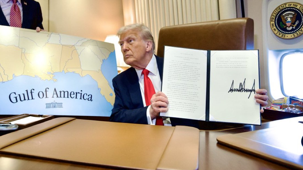 Internet InfoMedia trump signs proclamation declaring february 9 gulf of america day ahead of super bowl another big win