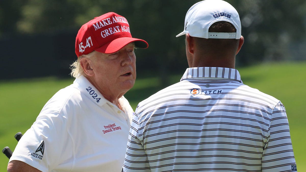 Trump talks 'complicated' PGA Tour-LIV Golf negotiations Internet InfoMedia trump talks complicated pga tour liv golf negotiations