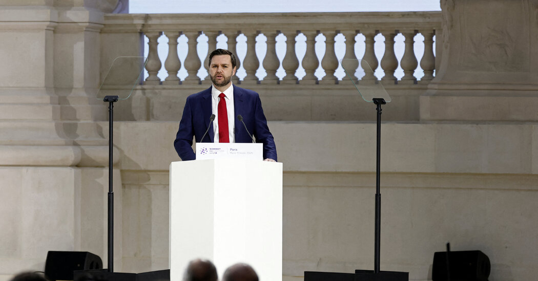 Vance, in First Foreign Speech, Tells Europe That U.S. Will Dominate A.I. Internet InfoMedia vance in first foreign speech tells europe that u s will dominate a i