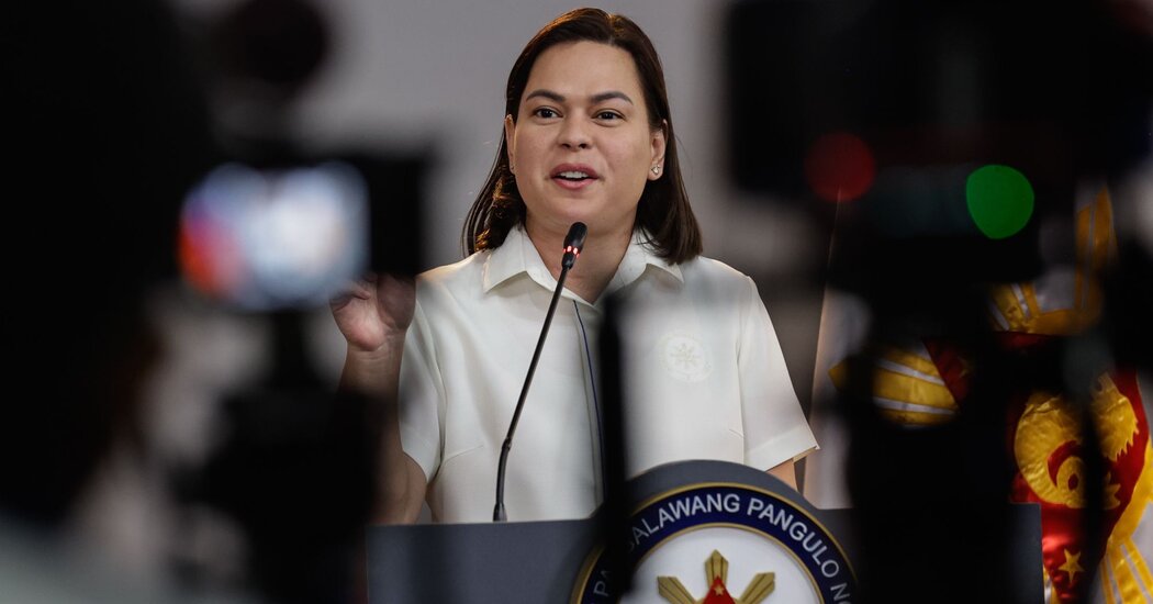 Vice President Sara Duterte of the Philippines Is Impeached Internet InfoMedia vice president sara duterte of the philippines is impeached
