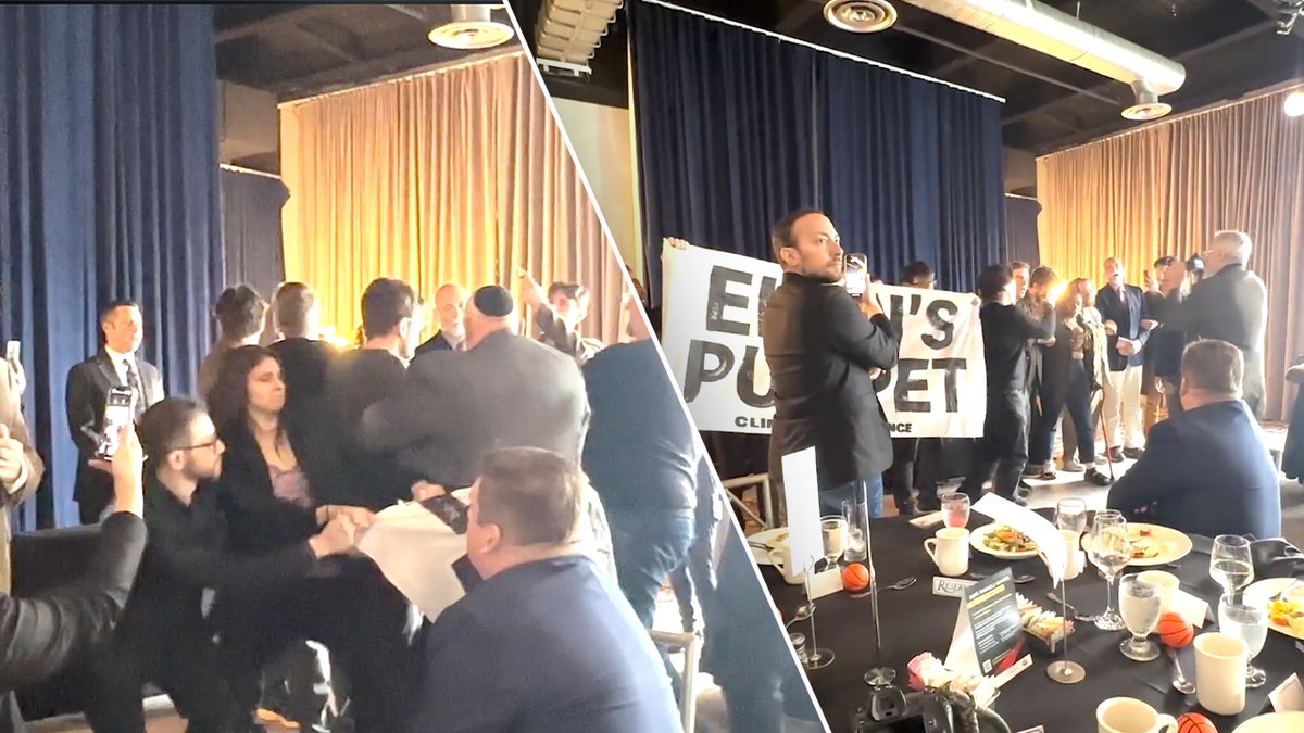 GOP rep sounds alarm over Dems 'inciting far-left activists' after private luncheon protest turns physical Internet InfoMedia gop rep sounds alarm over dems inciting far left activists after private luncheon protest turns physical