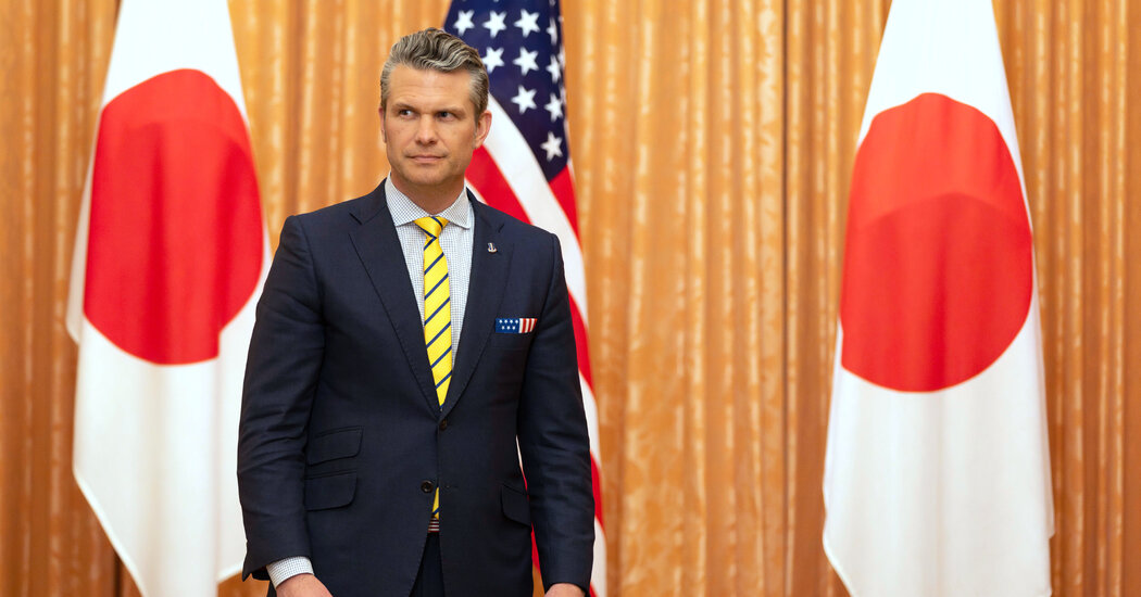 Internet InfoMedia hegseth pledges to step up military cooperation with japan and deter china