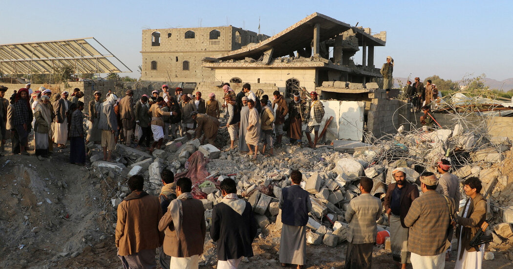 Houthis Vow Retaliation After U.S. Strikes in Yemen Internet InfoMedia houthis vow retaliation after u s strikes in yemen