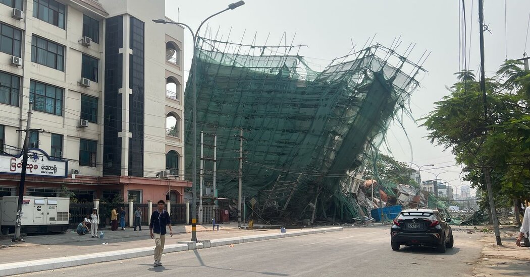 Internet InfoMedia live updates at least 20 dead in myanmar after strong earthquake