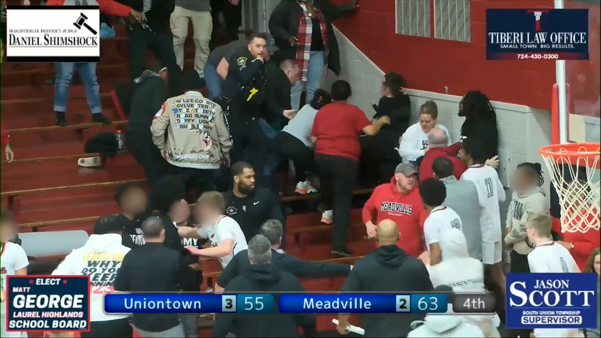Internet InfoMedia police make arrests at pa high school basketball game after brawl in stands never seen anything this ugly