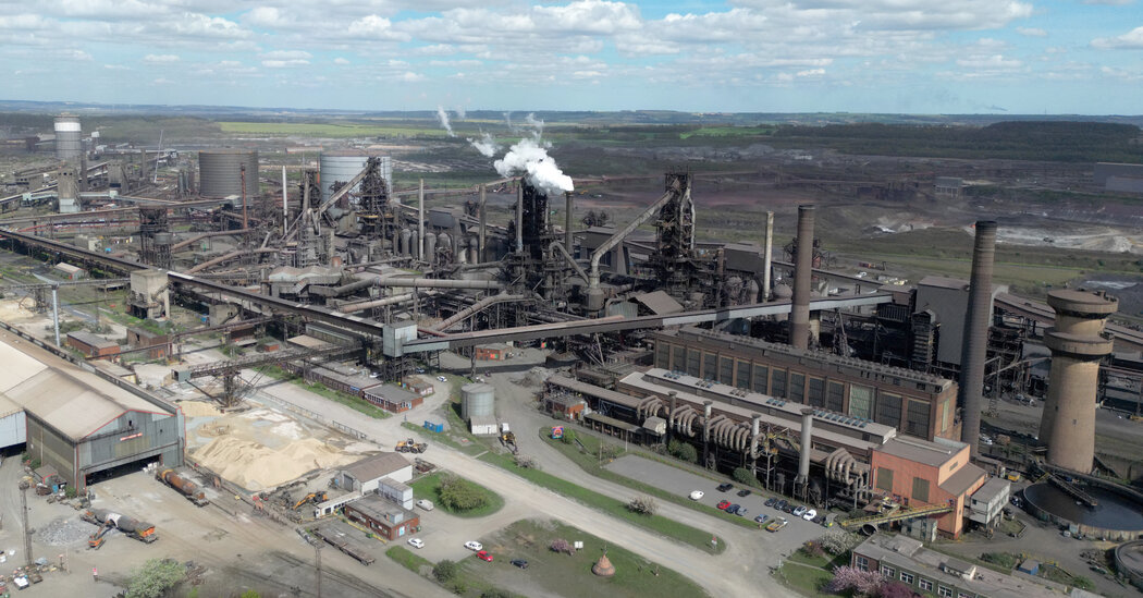 Internet InfoMedia a crisis at a british steel mill has cast a shadow over u k china relations