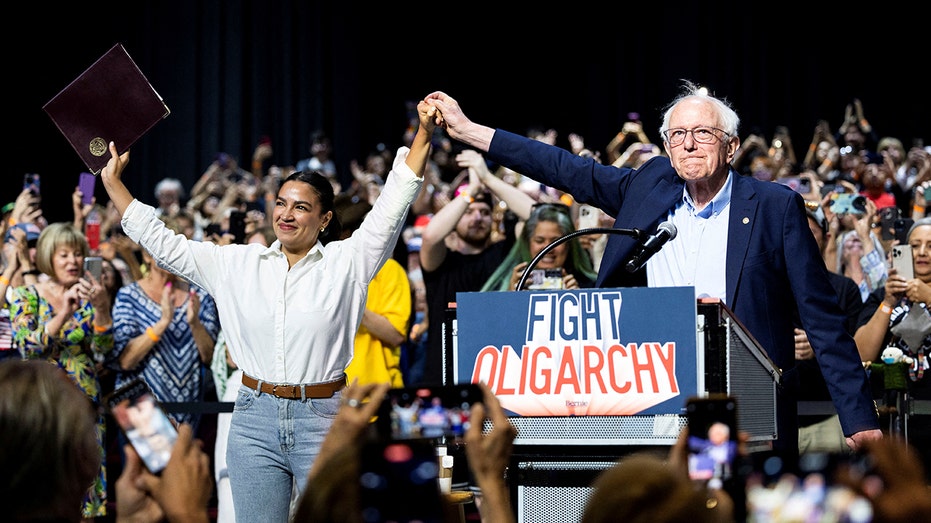 Internet InfoMedia bernie sanders denies he and aoc are trying to start third party says democrats lack a vision of the future