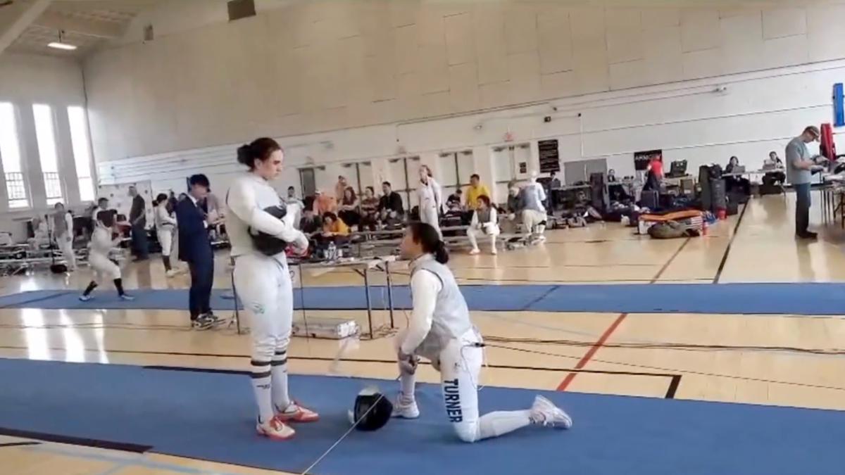 Fencer Stephanie Turner receives honor for courage after refusal to compete against trans athlete Internet InfoMedia fencer stephanie turner receives honor for courage after refusal to compete against trans athlete