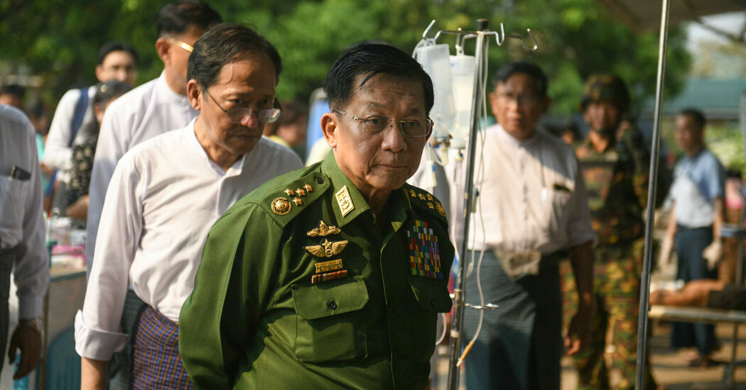 Internet InfoMedia ignoring protests thailand opens door to myanmars military leader