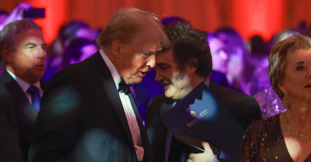 Javier Milei, Trump’s ‘Favorite President,’ Has Few Deals to Offer — but Lots of Adoration Internet InfoMedia javier milei trumps favorite president has few deals to offer but lots of adoration